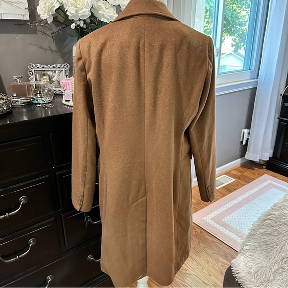 Halogen Camel Wool-Blend Coat Women’s Size 12 NWT - Picture 9 of 16